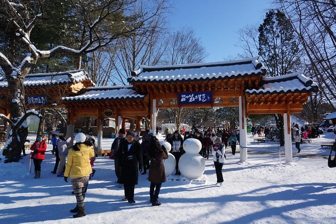 7 days Flexible Tour for Major Cities(Seoul,Busan,Gyeongju etc) - Day 7: Busan markets, ocean views, and hillside life