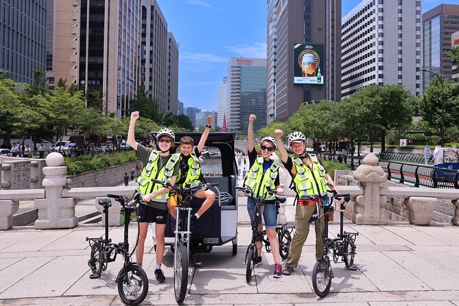 Afternoon E-bike tour and "Happy Hour" food and drinks - Why an E-Bike Works Well for Central Seoul