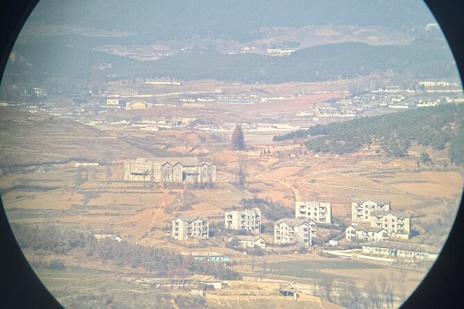 Best North Korea View & Closest Starbucks to DMZ tour from Seoul - The Aegibong checkpoint and Marine Corps memorial