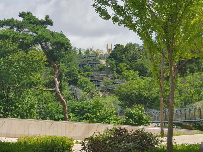Closest Observatory to DMZ: North Korea View(Starbucks Tour) - Coffee at Starbucks near the border