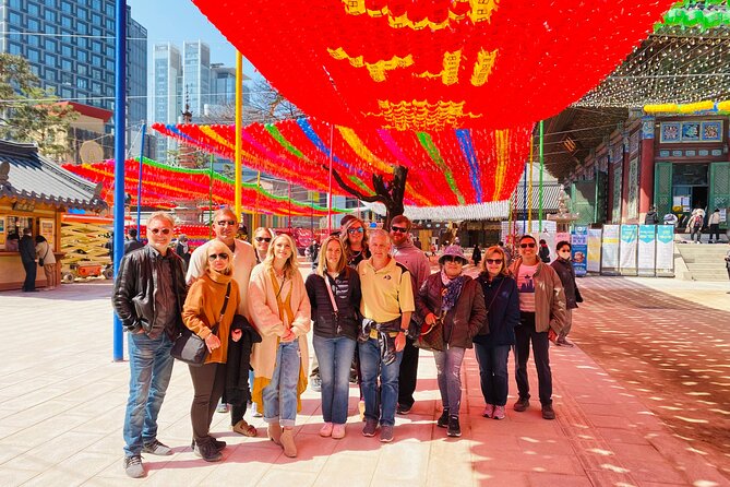 Customizable Seoul Private Tour Palaces Food and Markets - Jogyesa Temple and Seoul’s Buddhist center