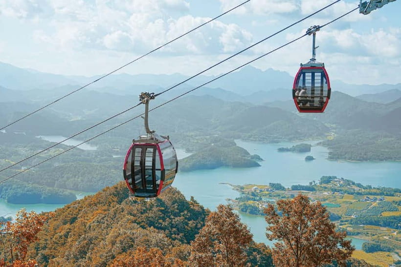 Danyang Tour:Guinsa Temple & Bobaljae & Cheongpung Cable Car - A full-day outing with a useful transport advantage