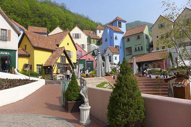Day Tour to Gangchon Rail Bike Nami Island and Petite France - Taking the ferry to Nami Island