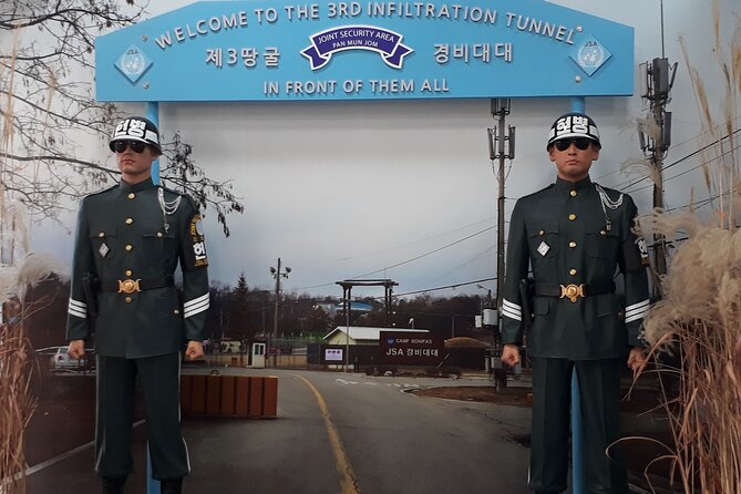DMZ Guided Tour with Suspension Bridge / Gondola from Seoul - Looking Toward North Korea at Dora Observatory