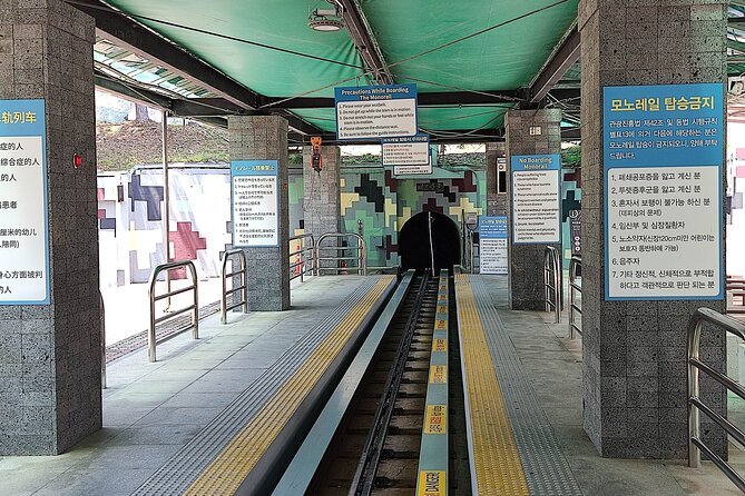 DMZ tour pick up & drop off at Incheon airport - Walking into the Third Infiltration Tunnel
