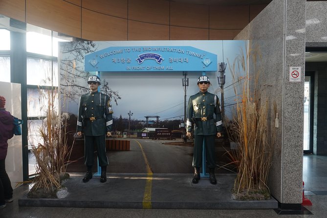 DMZ tour south Korea from Seoul (NK experience hall, defector) - Walking through the 3rd Infiltration Tunnel