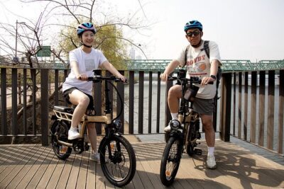 ENKO Electric Bike Ride on The Han River Bike Path in Seoul