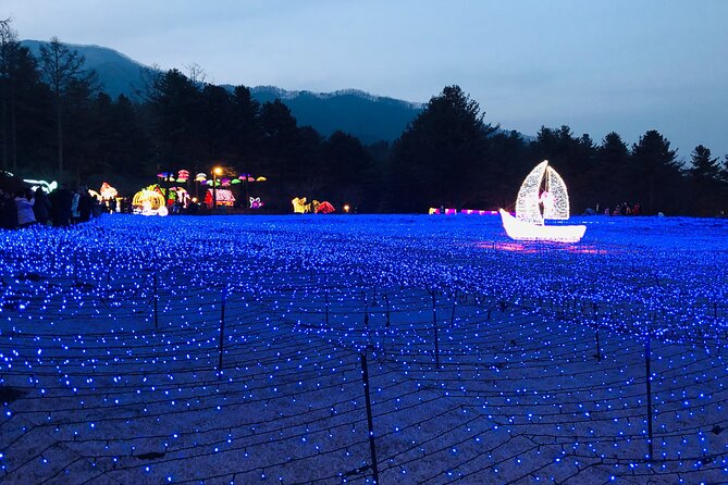 Eobi Ice Valley / Elysian Ski Resort / Nami Island - The long transport schedule shapes the whole day