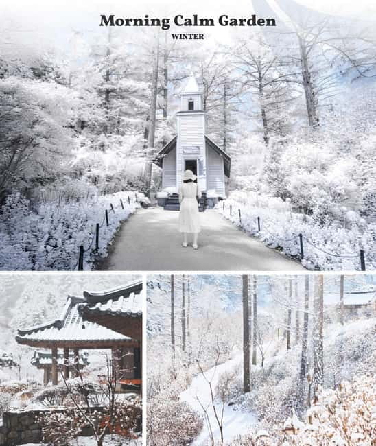 Eobi Ice Valley & Nami & Railbike & Petite & Morning Calm - Eobi Ice Valley and its frozen waterfall