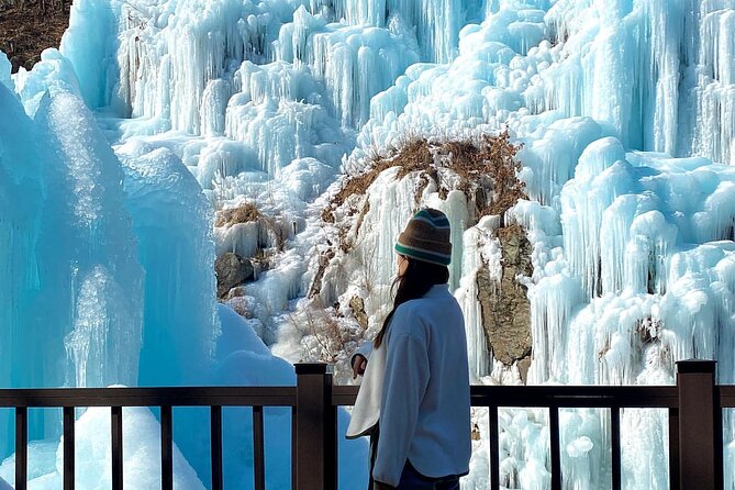 Eobi Ice Wall & Nami Island & Morning Calm Light Festival - Eobi Valley and the artificial ice wall