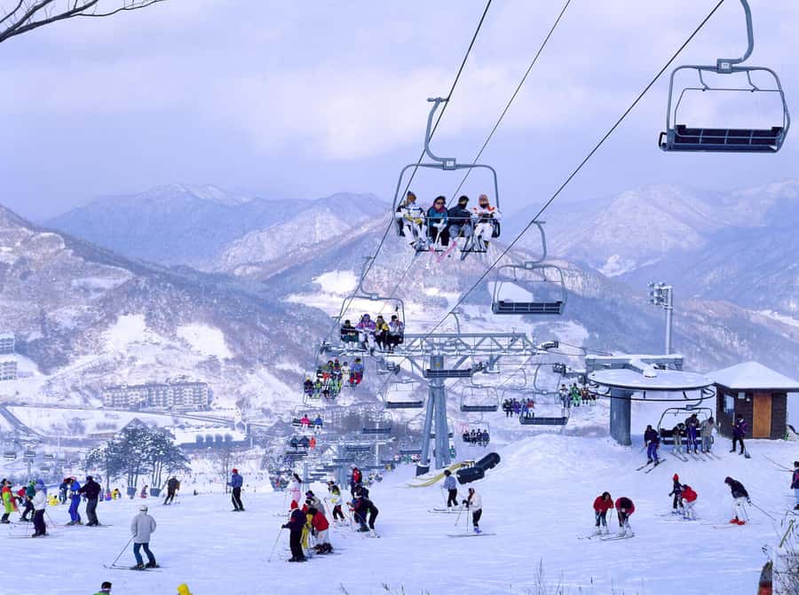 From Seoul: Korea Ski Tour - Jisan Forest Resort - The drive to the snow