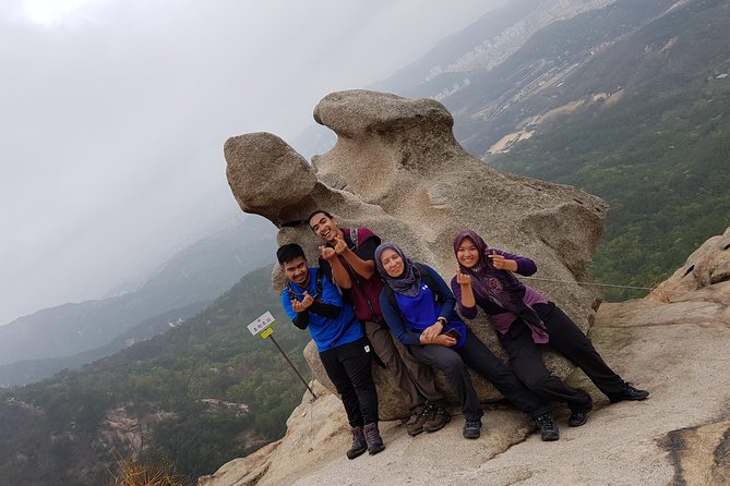 Hike at Mt. Bukhansan National Park with professional Guide(including Lunch) - The valley trail, streams, and first hour uphill