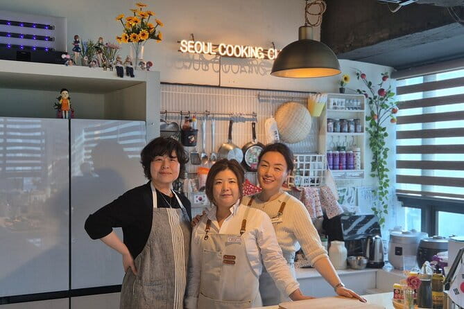 Korean Cooking Class with Grocery Shopping at Seoul Local Market - FAQ