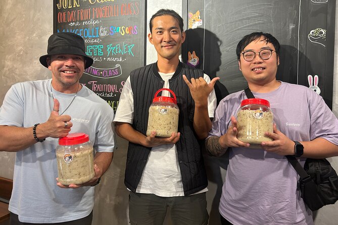 Learn and Make Your Very Own Craft Makgeolli - Taking home 1.2 liters to finish fermenting