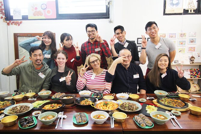 Master Korean traditional cooking with a Kimchi chef - Eating the meal you prepared