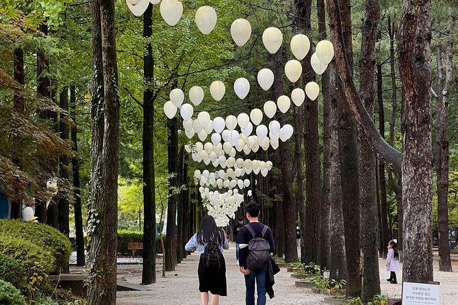 Nami Island Trip with Petite France & Italian Village and Gangchon Rail Bike - Three and a half hours on Nami Island