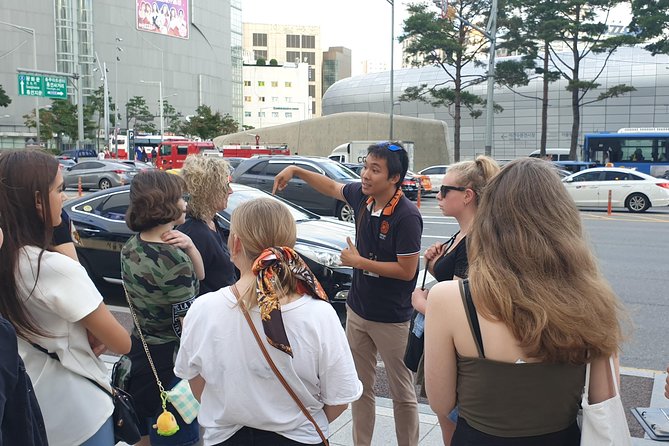 Night Food Tour in Seoul with Traditional and Modern Cuisine - Walking beside Cheonggyecheon Stream