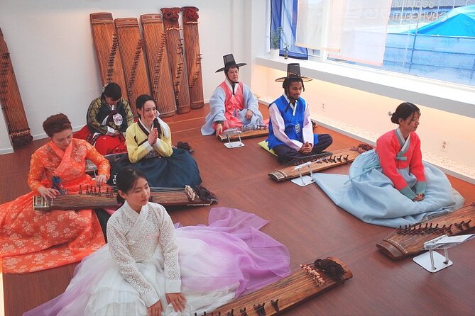 Play Gayageum in Hanbok Cultural Experience in Bukchon - Wearing hanbok while you play