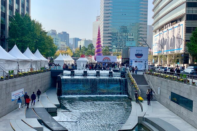 Private Full-Day Guided Tour in Seoul with Lunch, Tea and Dinner - Kwangjang Market and a food-focused dinner