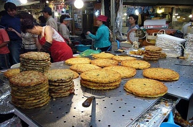 Private K-Food Walking Tour Including Visit to Dongdaemun District - Three Tastes Inside Gwangjang Market