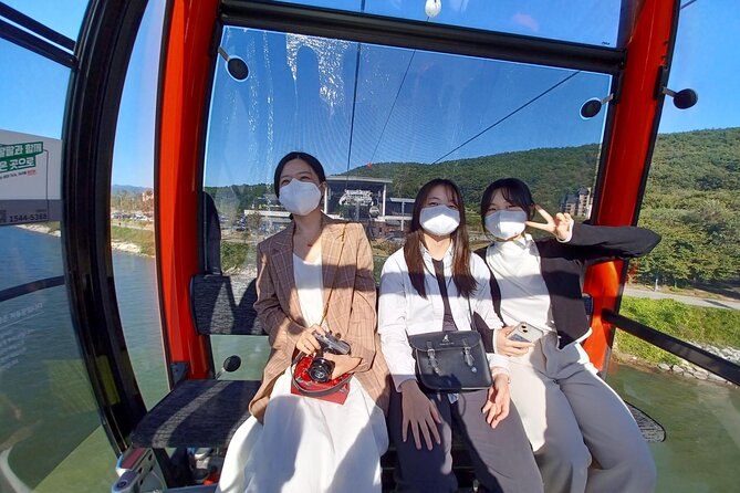Samaksan Cable Car and Nami Island Day Escape with Railbike - Nami Island’s paths, ferry, and open-air feel