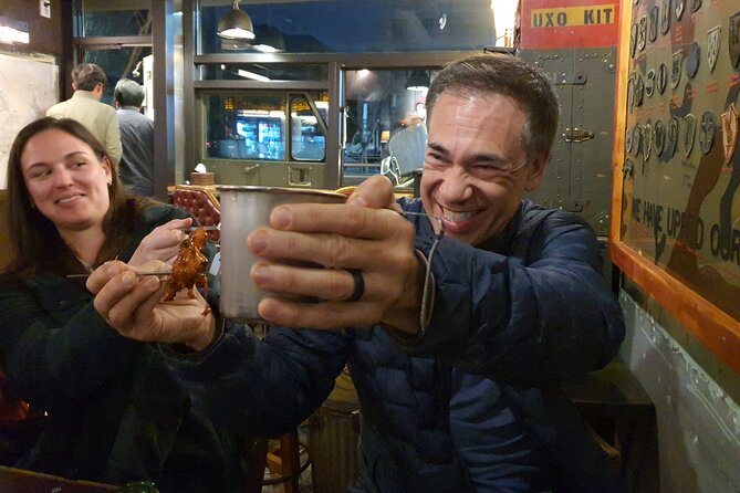 Seoul: Korean Chicken & Beer Night Tour with Local Hidden Gems - Stop one: Mangwon Market in 20 minutes