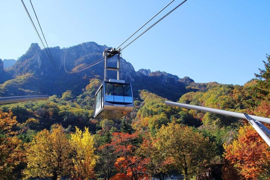Seoul: Mt. Seoraksan National Park Autumn Foliage Day Tour - Temples, food, and time to slow down