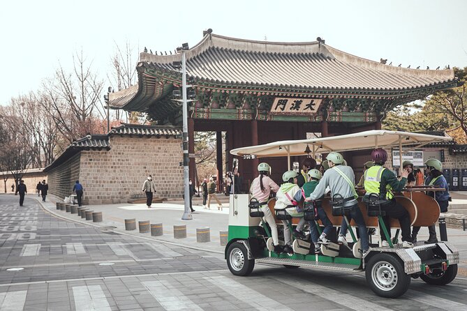 Seoul Tram Pedal Challenge - Jeongdong Observatory gives you the big picture