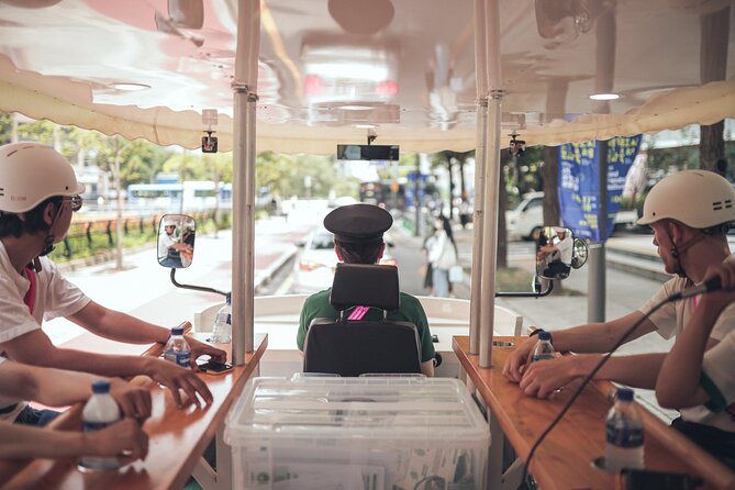 Seoul Tram Pedal Challenge - Changdeokgung passes by, then Wonseo-dong slows the pace