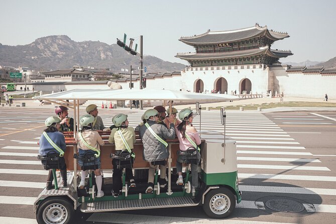 Seoul Tram Pedal Challenge - Arriving at Jongno Station