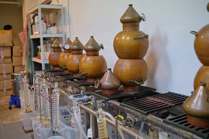 Soju Tasting at Distillery - story of 3 pigs - How the flavors compare with everyday soju