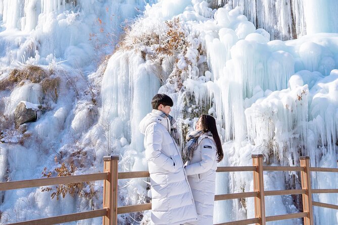 Strawberry Picking, Winter Sled with Eobi Ice Valley from Seoul - Eobi Ice Valley: a short, striking winter stop