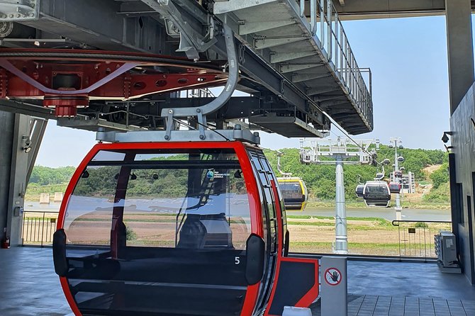 Ultimate Korea DMZ Tour from Seoul (Gondola & Suspension Bridge) - The gondola crosses the Imjin River near the DMZ