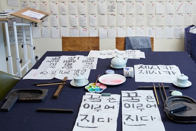 Write a Meaningful Korean Calligraphy Scroll in Insadong - Why this Insadong class feels different from shopping for calligraphy