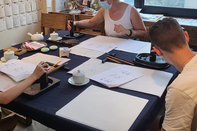 Write a Meaningful Korean Calligraphy Scroll in Insadong - What makes the private format worth $42.29